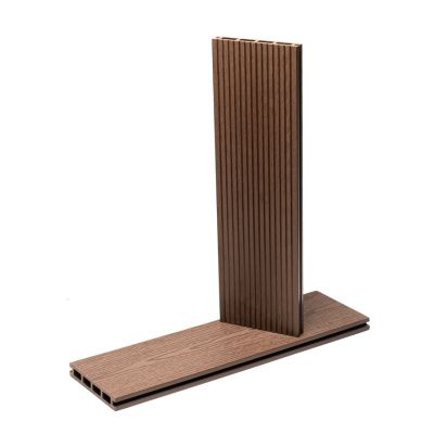 Террасная доска WoodVex Select Colorite цвет Венге 146х22 мм Фактура 3D и Рифление