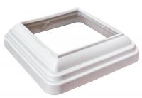 Крышка нижняя WoodVex Co-Extrusion 140/140мм (Белый)