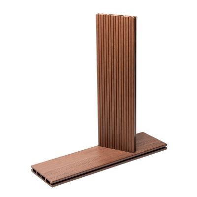 Террасная доска WoodVex Select Colorite цвет Палисандр 146х22 мм Фактура Текстура дерева и Рифление